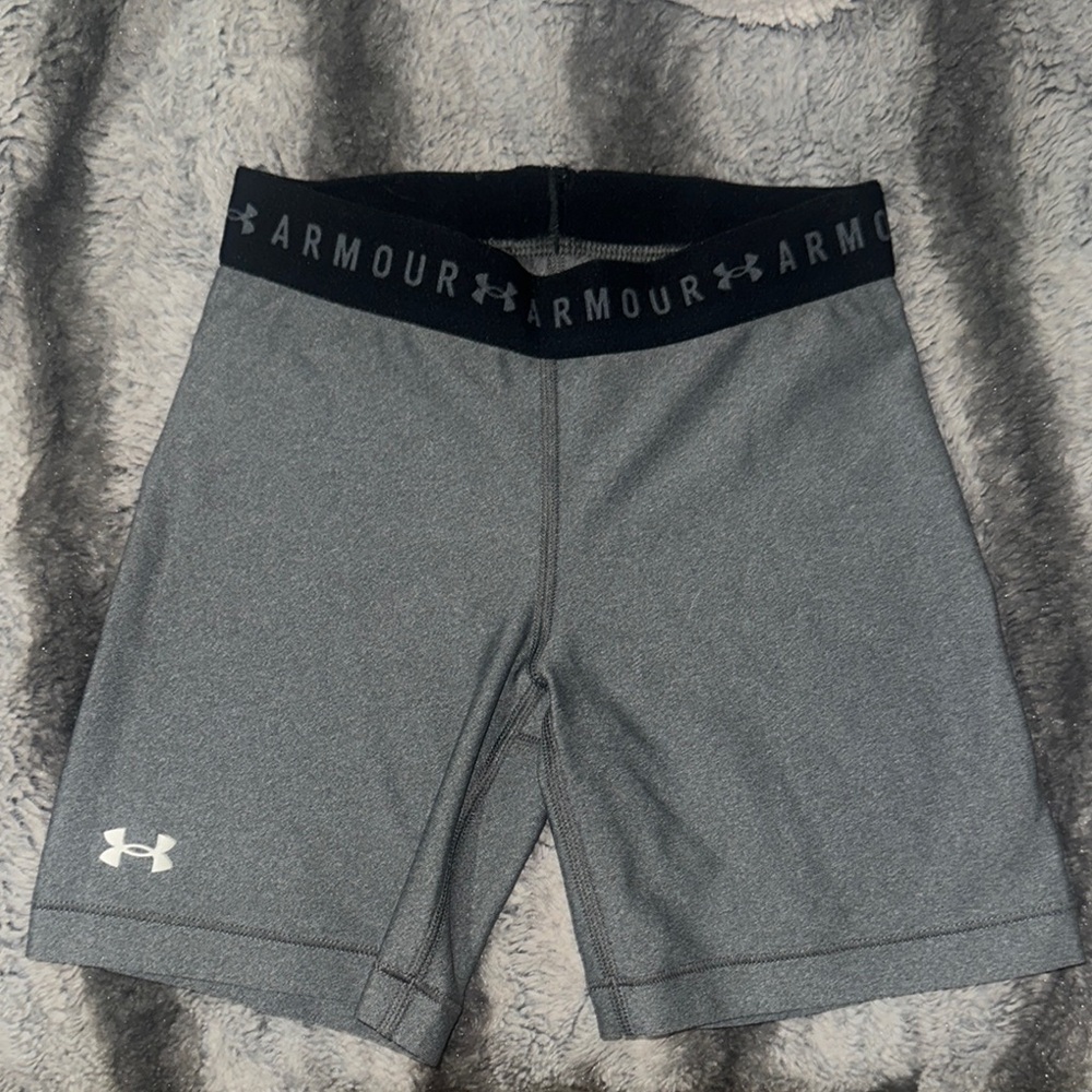 Under Armour Gray Compression Shorts